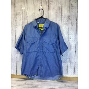 Descendant of Thieves ShortSleeve Casual Button-Down Shirts for Men relax fit -L